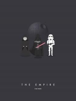The Empire - Star Wars Movie Poster