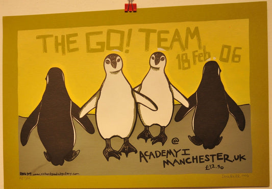 The Go! Team 18/02/06 Manchester AP Green Variant