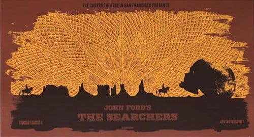The Searchers Film Poster