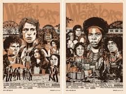 The Warriors Movie Poster - 2 Print Set