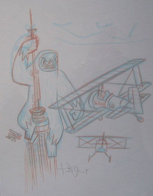 Yeti Empire Original Sketch